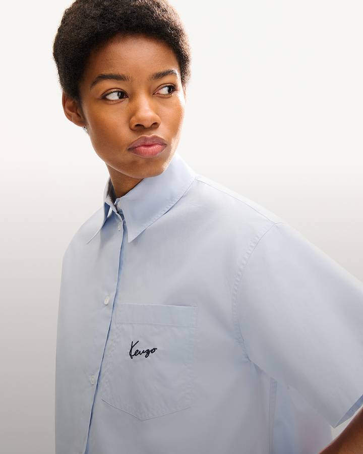 トップス KENZO sheer shirt power net L/S archive All Women's Ready-to-wear Collection | KENZO